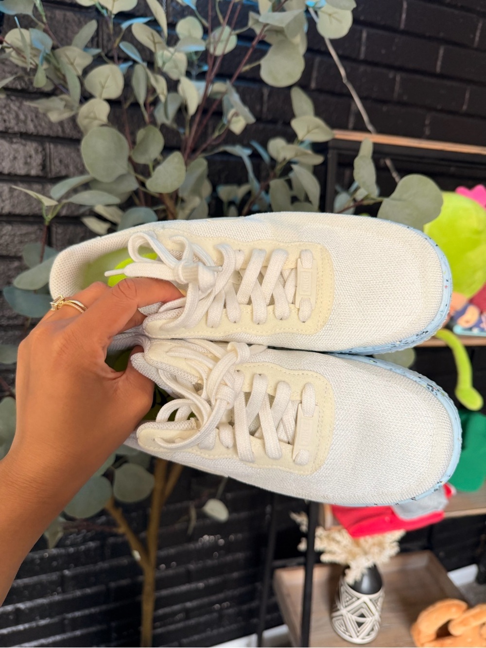 Nike Wmns Air Force 1 Crater Flyknit 'Pure Platinum' | Size 8 - Picture 5 of 5
